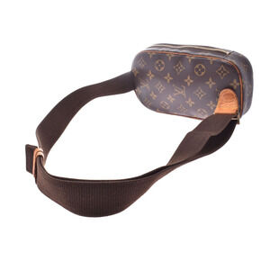 Louis Vuitton Monogram Ganju Pochette Bag Body Brown